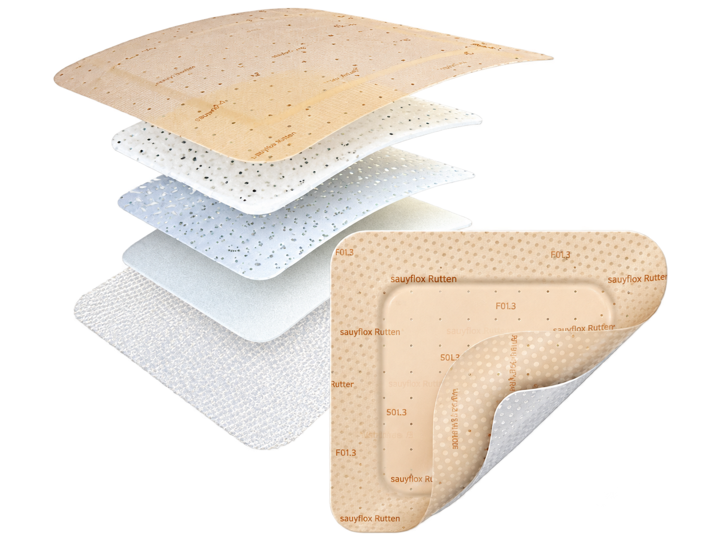 Ảnh Băng vết thương Mepilex® BorderFlex
