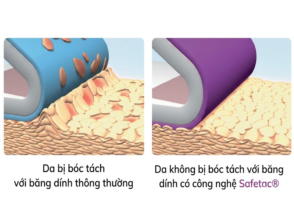 Ảnh thu nhỏ 2 của Băng vết thương Mepilex® Border Post-Op