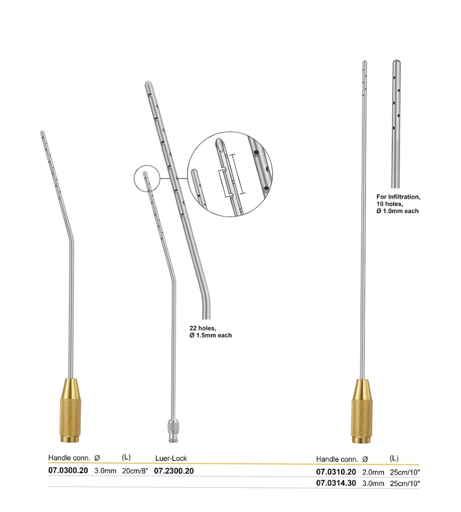 Ảnh thu nhỏ 4 của Ống hút mỡ Hilbro