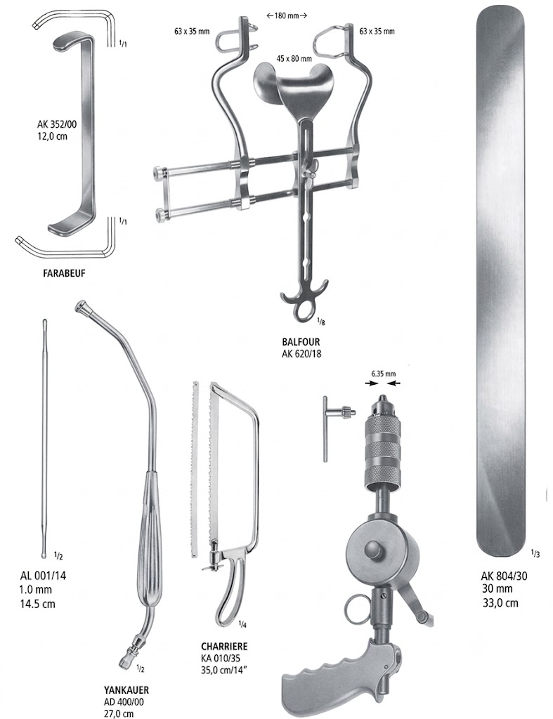 Ảnh thu nhỏ 3 của Bộ dụng cụ đại phẫu ngoại tổng quát Nopa Instruments