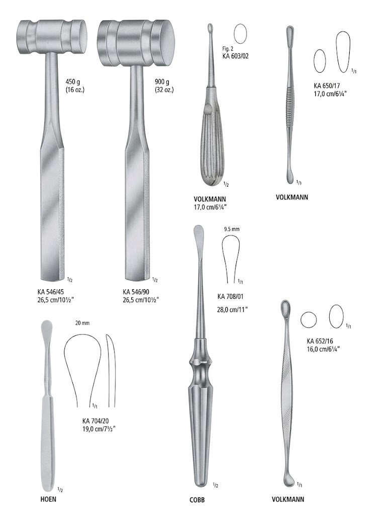 Ảnh thu nhỏ 8 của Bộ dụng cụ đại phẫu thuật chấn thương chỉnh hình Nopa Instruments