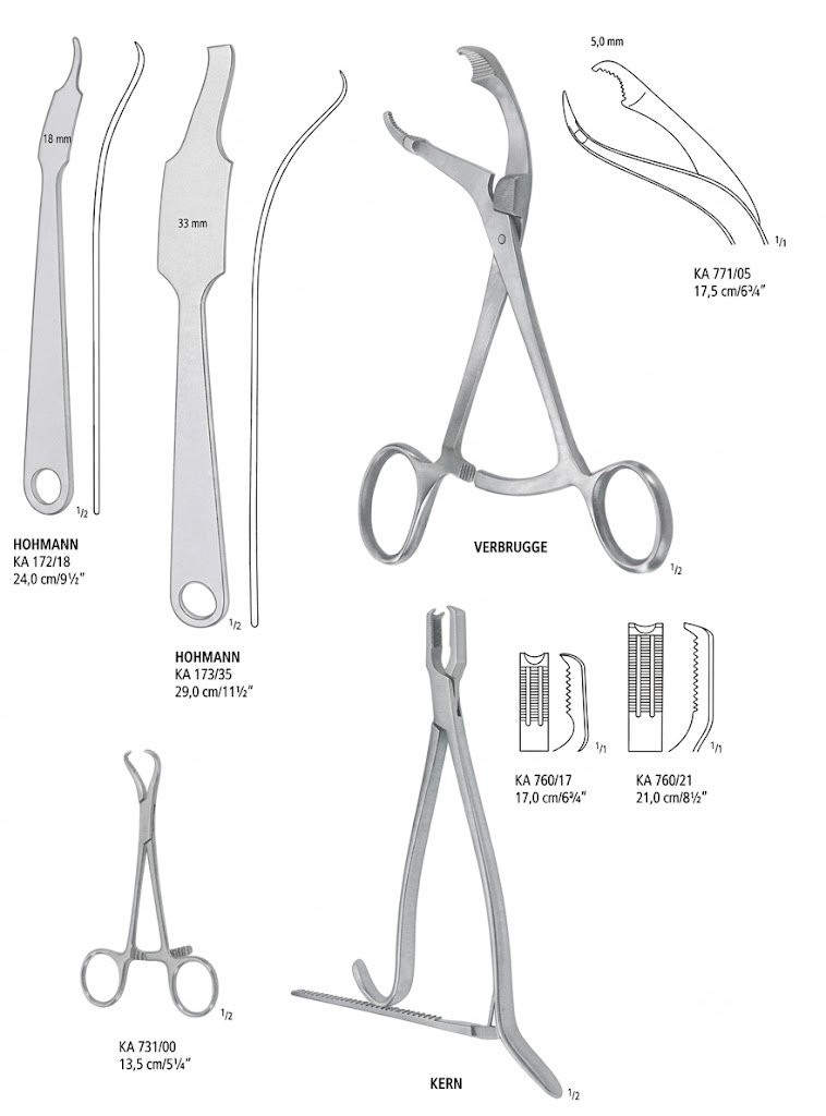 Ảnh thu nhỏ 4 của Bộ dụng cụ đại phẫu thuật chấn thương chỉnh hình Nopa Instruments