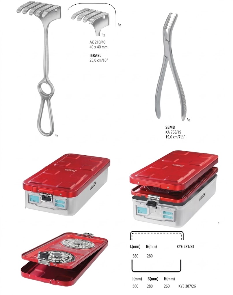Ảnh Bộ dụng cụ đại phẫu thuật chấn thương chỉnh hình Nopa Instruments